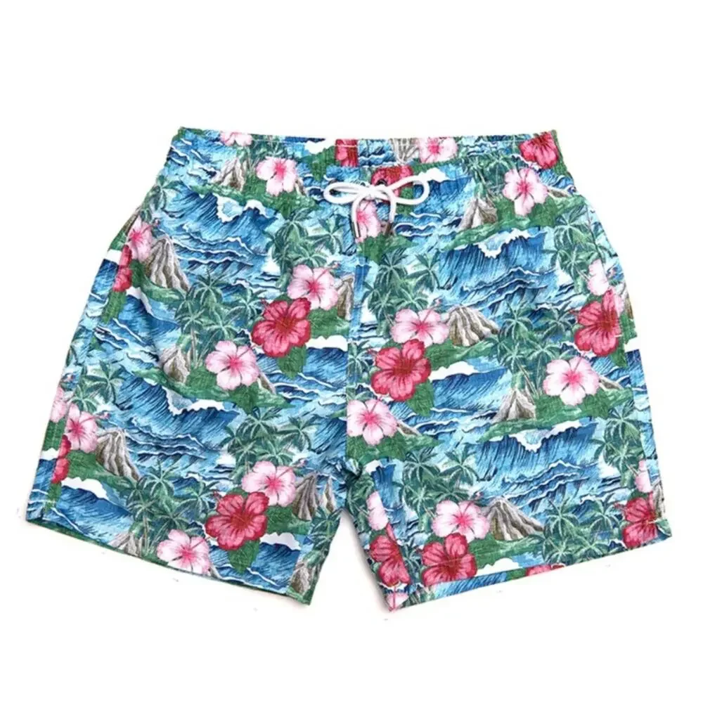 FRANKS Mens $89 Volcano Oahu Swim Shorts Trunk Suit XL NWOT